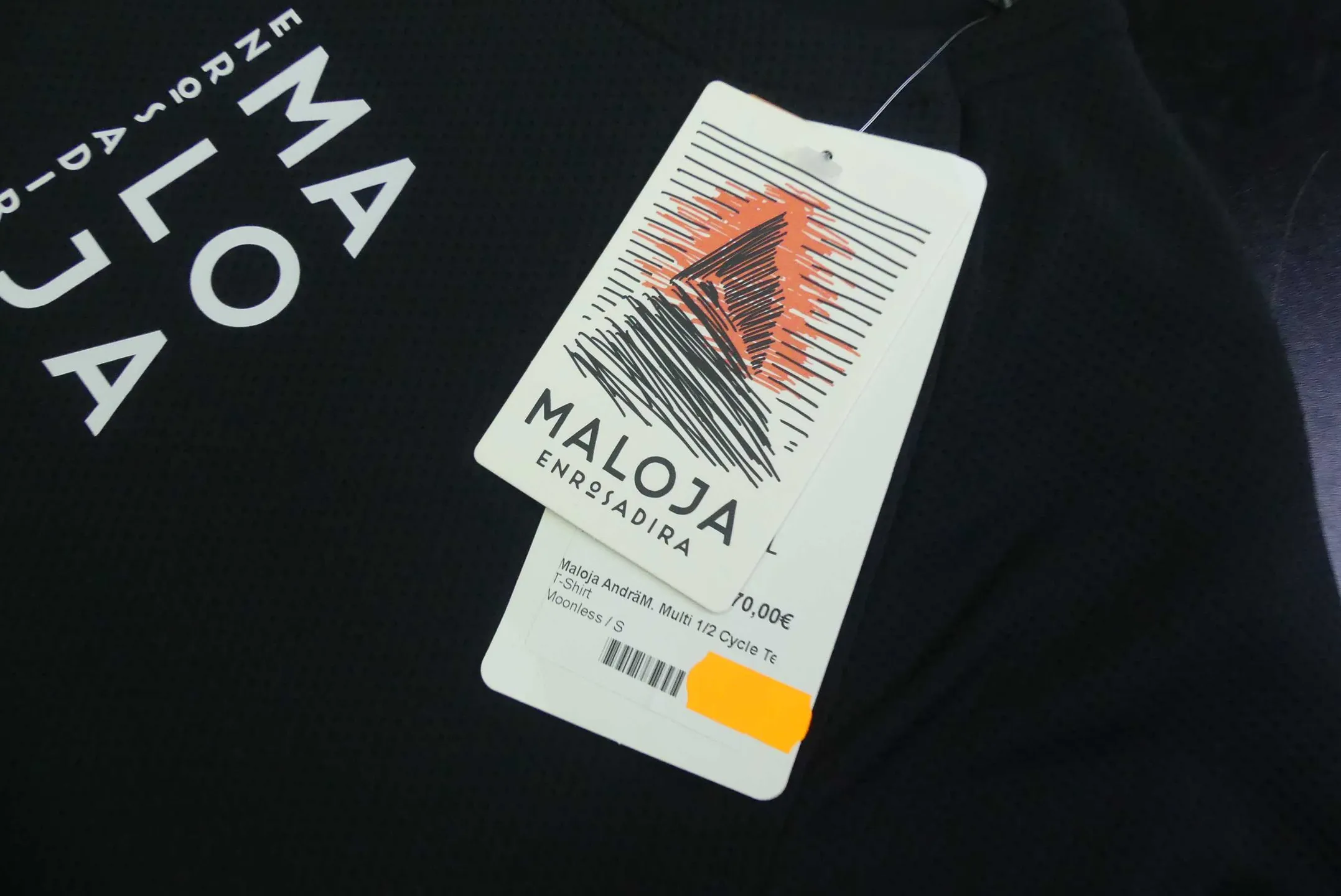 Maloja AndräM. Multi 1/2 Cycle, T-Shirt, Moonless, S, UVP 70,00€