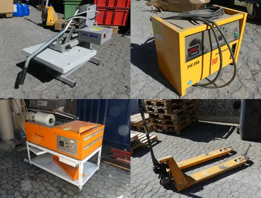 Bild von Auktion Lagerbereinigung Logistik & Verpackungsmittel