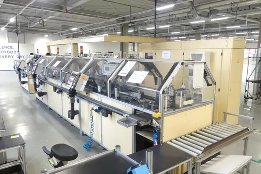 Bild von Auktion Standortauflösung Aptiv Nürnberg - Montageautomat, Werkstatteinrichtung, Büromöbel, Vitra, uvm.