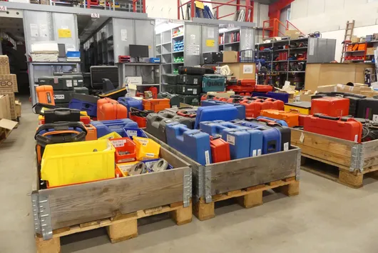 Bild von Auktion Lagerbereinigung eines Unternehmens für Gebäudetechnik - Zwei Standorte