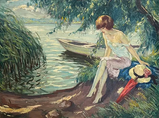 Bild von Auktion Kunst, Antiquitäten & Varia - Gemälde, Aquarelle, Grafiken, Skulpturen, Teppiche, Porzellan, Wein (ohne MwSt-Ausweis)