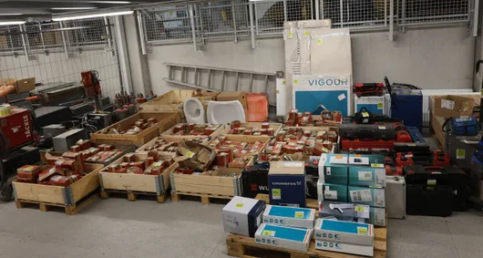 Bild von Auktion Lagerbereinigung Heizungsbau – Hilti, Würth, Weishaupt, Vigour, Heizung- und Sanitärzubehör