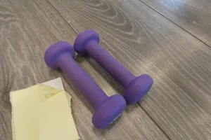 1 Paar Powrx Kurzhanteln, 0,5 kg, lila