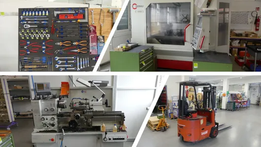 Bild von Auktion Insolvenzauktion MarGenius GmbH & Co. KG - Maschinen, Werkzeug, Material und Büroeinrichtung