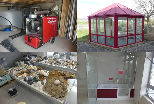 Bild von Auktion Standortumzug Nürminger GmbH - Maschinen, Fließen, Mineralien, Badausstattung, uvm.