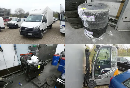 Bild von Auktion Betriebsschließung Spedition - 7,5 to LKW, Sattelzugauflieger, Kfz-Werkstattausstattung