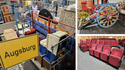 Bild von Auktion Staatstheater Augsburg - Fundusverkleinerung, Theaterbestuhlung, Gemälde, Requisiten (ohne MwSt-Ausweis)