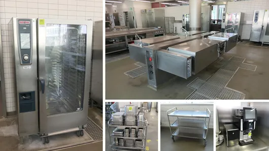 Bild von Auktion Siemens Erlangen Gastro-Auktion - Großküchengeräte, Cateringzubehör, Kombidämpfer, Servierwagen, Rational, GN-Behälter uvm.