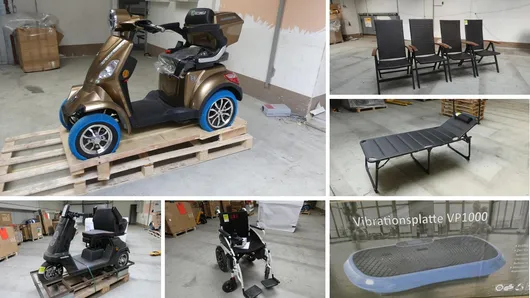 Bild von Auktion Retourenauktion – Garten, Seniorenroller, Werkstatt & Sport