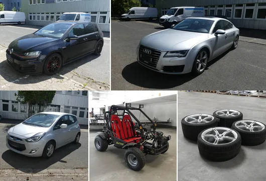 Bild von Auktion Fahrzeugauktion Juli - VW Golf GTI, Audi A7, Hundai IX 20 und Pirelli Reifensatz mit McLaren Felgen (teilw. ohne MwSt.-Ausweis)