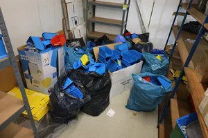 Großes Konvolut Sichtlagerboxen