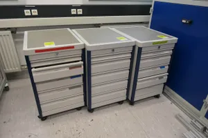 3x Rollcontainer