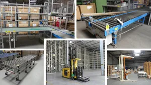 Betriebsbereinigung vvb Verpackungs GmbH - Hochregalstapler | Verpackarbeitsplatz | Förderanlagen
