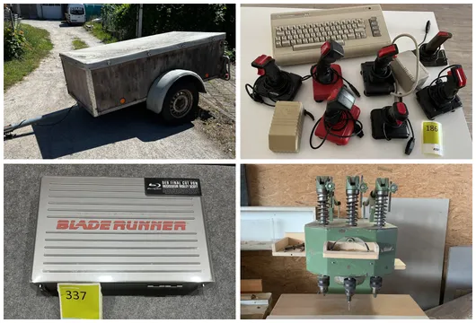 Bild von Auktion Videospiele - Technik - Sammelkarten - Anhänger - Chips - Schreinerei Zubehör