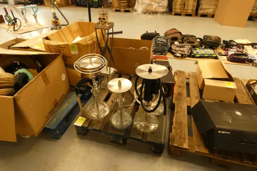 Lot of shisha and miscellaneous