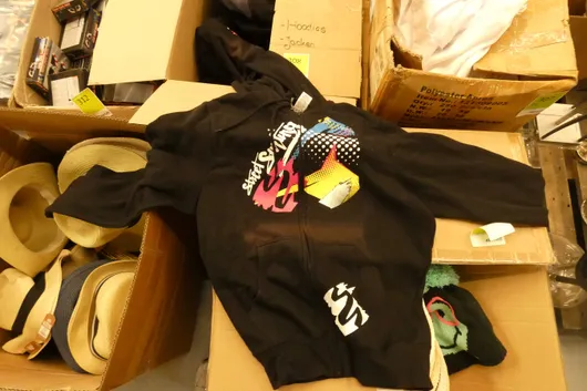 Lot of hoodies and jackets