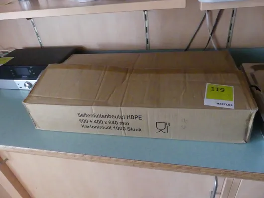 Oldalsó redős tasok csomagja