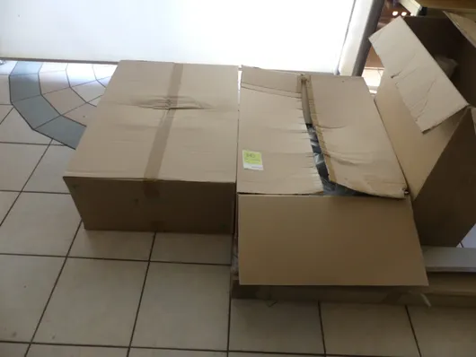 Lot of packaging material