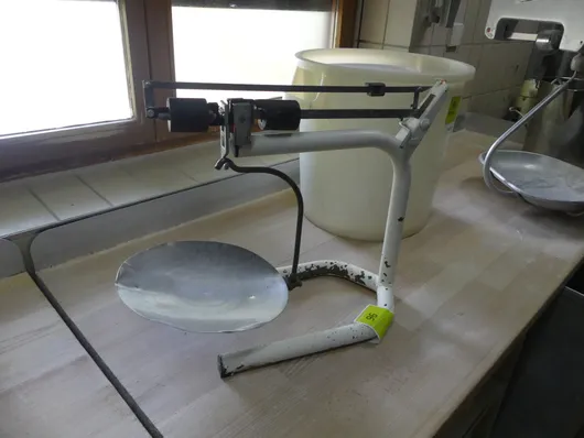 mechanische Laufgewichts-Teigwaage