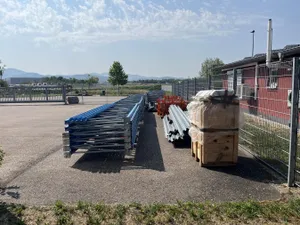 Lagerbereinigung Wirthwein Sasbach - Palettenregale und Kartonagen