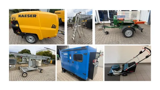 Bild von Auktion Lagerbereinigung Schnelle & Co. Ebi GmbH - Baugeräte, Elektrowerkzeug, Zubehör
