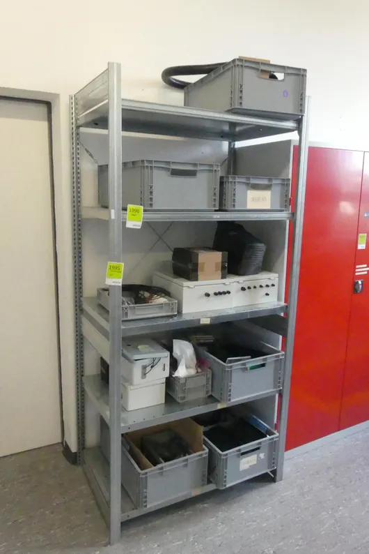 Opslagstelling, 1 vak, zonder inhoud, max. legbelasting 100 kg
