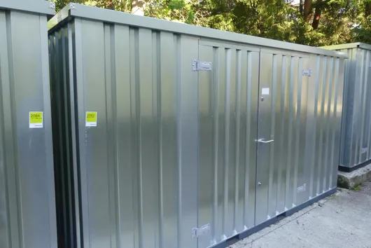 Quick-build container, without contents