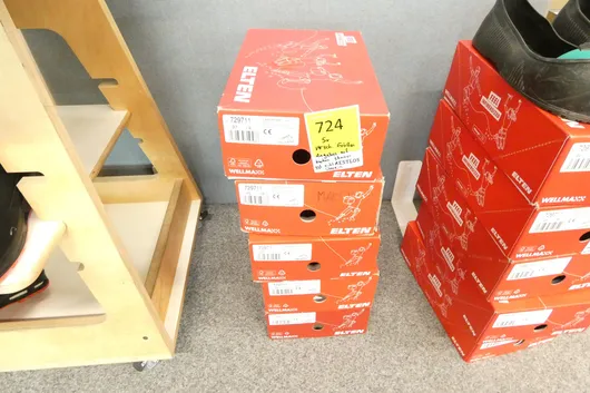 5 pairs of Elten safety shoes