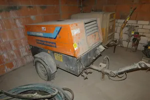 Flottmann - Baukompressor, fahrbar