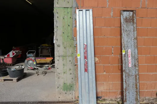 Bagsidepanel, galvaniseret, Müller Mitteltal