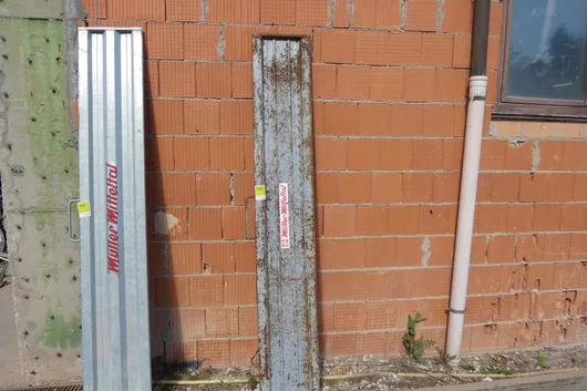 Bagsidepanel, galvaniseret, Müller Mitteltal