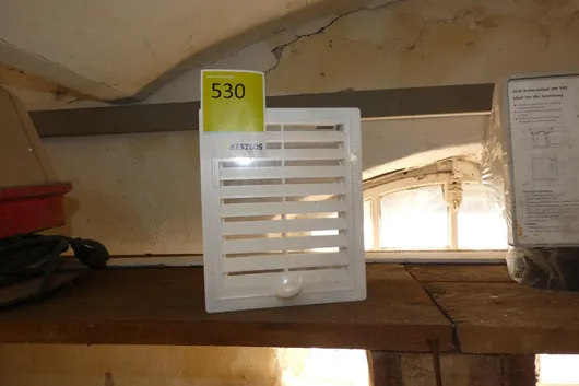 Upmann - ventilasjonsrist, plast, justerbar, hvit