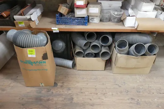 Lot of hoses
