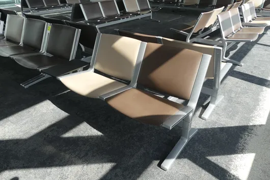 Banc d'aéroport Kusch&Co, 2x 3 places