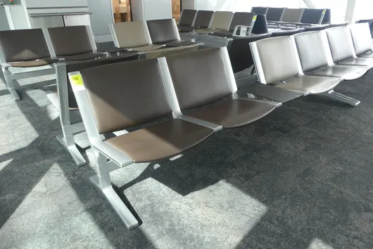 Kusch&Co airport bench, 2x 4 seats