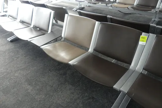 Kusch&Co airport bench, 2x 4 seats