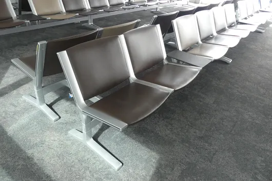 Banc d'aéroport Kusch&Co, 2x 4 places