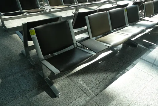 Kusch&Co airport bench, 2x 3 seats