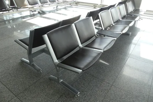 Panchina aeroportuale Kusch&Co, 2x da 4 posti
