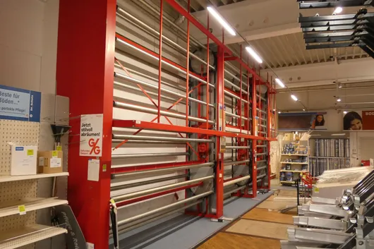 3x eska Schneider Lagersysteme - Stockage à rouleaux