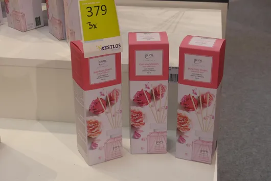 3x ipuro - Essentials romduft "lovely flowers", med duftpinner