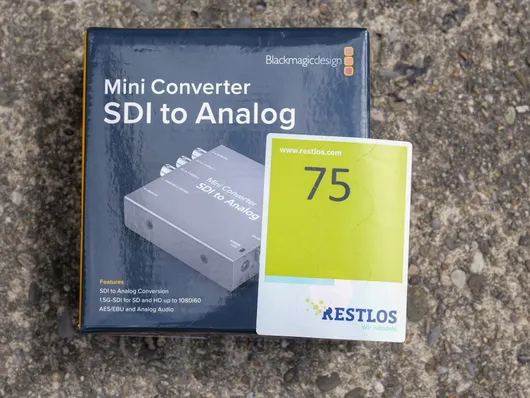 Blackmagic Design Mini Converter SDI na analog