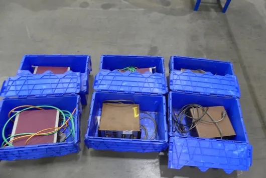 6x EWIKON řídící jednotka/příslušenství, s úložnými boxy
