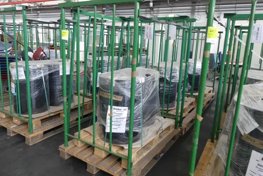 Lot de films PS, format 710 mm, 2300 my, avec 2 supports de stockage