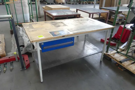 RAU werkbank, zonder inhoud