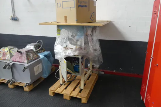 GIERLICH Heißdruckmaschine PE 500 N-HT, mit Palette