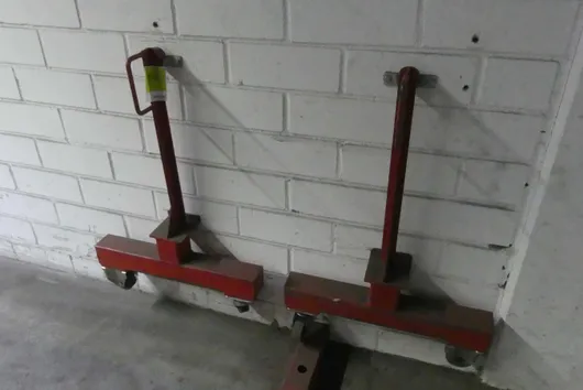 Set transport hulpmiddelen voor heftruckbatterijen