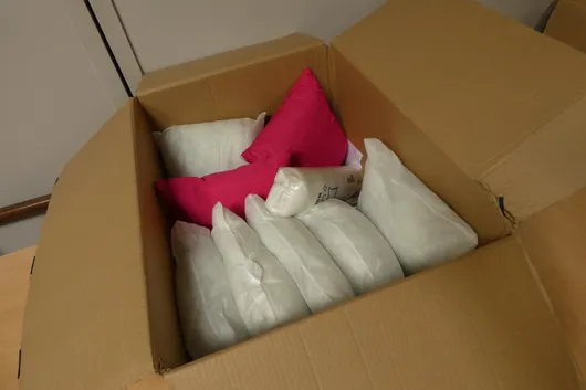Lot of cushions