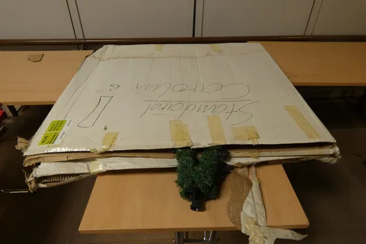 2x gwiazda świetlna bożonarodzeniowa
