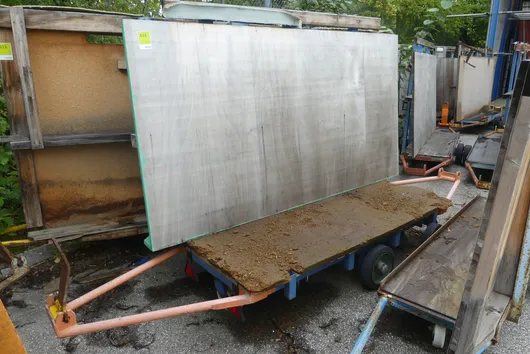 Wózek transportowy, z zawartością